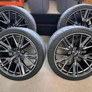 Camaro ZL1 wheels and tires had 500 miles before it was take off still in perfect condition  asking for