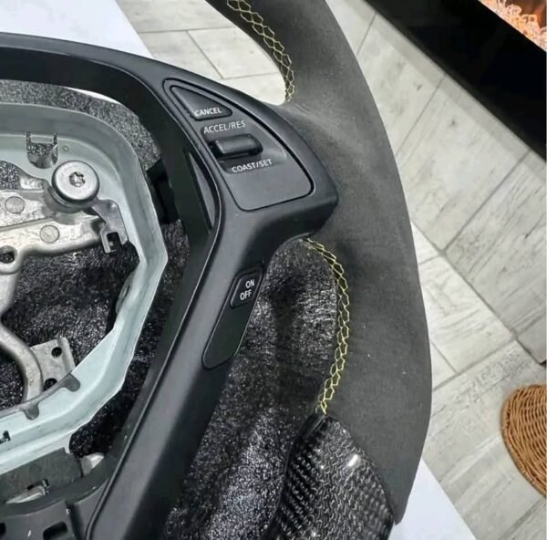 5th Gen Camaro Carbon Fiber Steering Wheel - Image 4