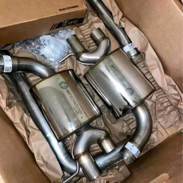 Brand New AWE touring exhaust system. Never installed or taken out of the box. Also have the Down pipes that comes with this exhaust - Image 3