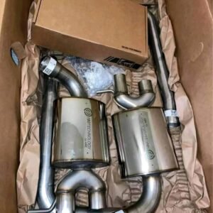 Brand New AWE touring exhaust system. Never installed or taken out of the box. Also have the Down pipes that comes with this exhaust