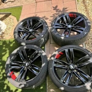 Camaro SS rims and tires  Front: 245/40R20 Rear: 275/35R20