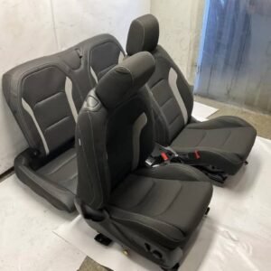 16-23 Chevrolet Camaro 2LT Front& Rear Seats Black Gray OEM Set Coupe T