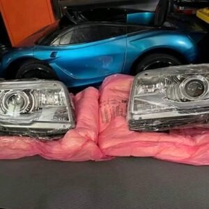 2010-2013 Chevrolet Camaro LED Bar Projector Headlights (Chrome Housing/Clear Lens)