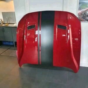 07-03 2018 mustang gt hood, ruby red.