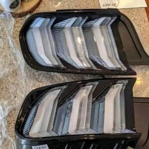 aftermarket LED taillights designed for Ford Mustangs