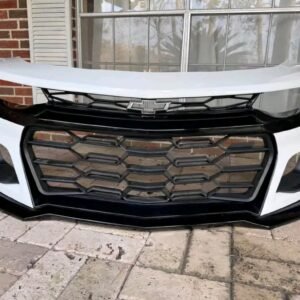 Camaro Bumper (ZL1 Conversion Kit)  ZL1 conversion kit for 6th gen Camaros already painted black and white and pre-assembled with GM OEM Flowtie grille nothing wrong with it