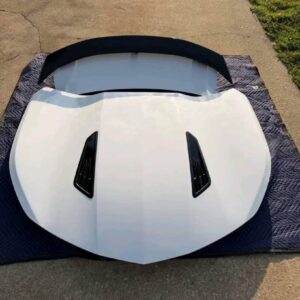 Camaro hood and trunk lid with spoiler