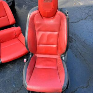 10 – 15 Chevrolet Camaro SS Red & Black Leather OEM Seats 2SS
