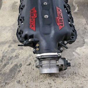 Msd atomic airforce intake manifold with soler 100mm throttle body