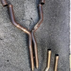 American Racing headers full exhaust to Corsa Axle back
