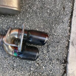 American Racing headers full exhaust to Corsa Axle back