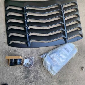 Rear & Side Window Louvers for Chevrolet Chevy Camaro 2016-2023