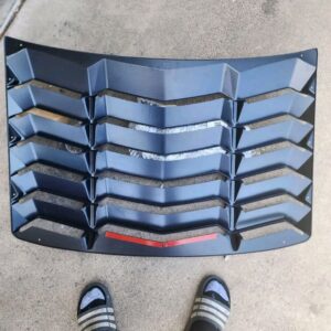 Rear & Side Window Louvers for Chevrolet Chevy Camaro 2016-2023